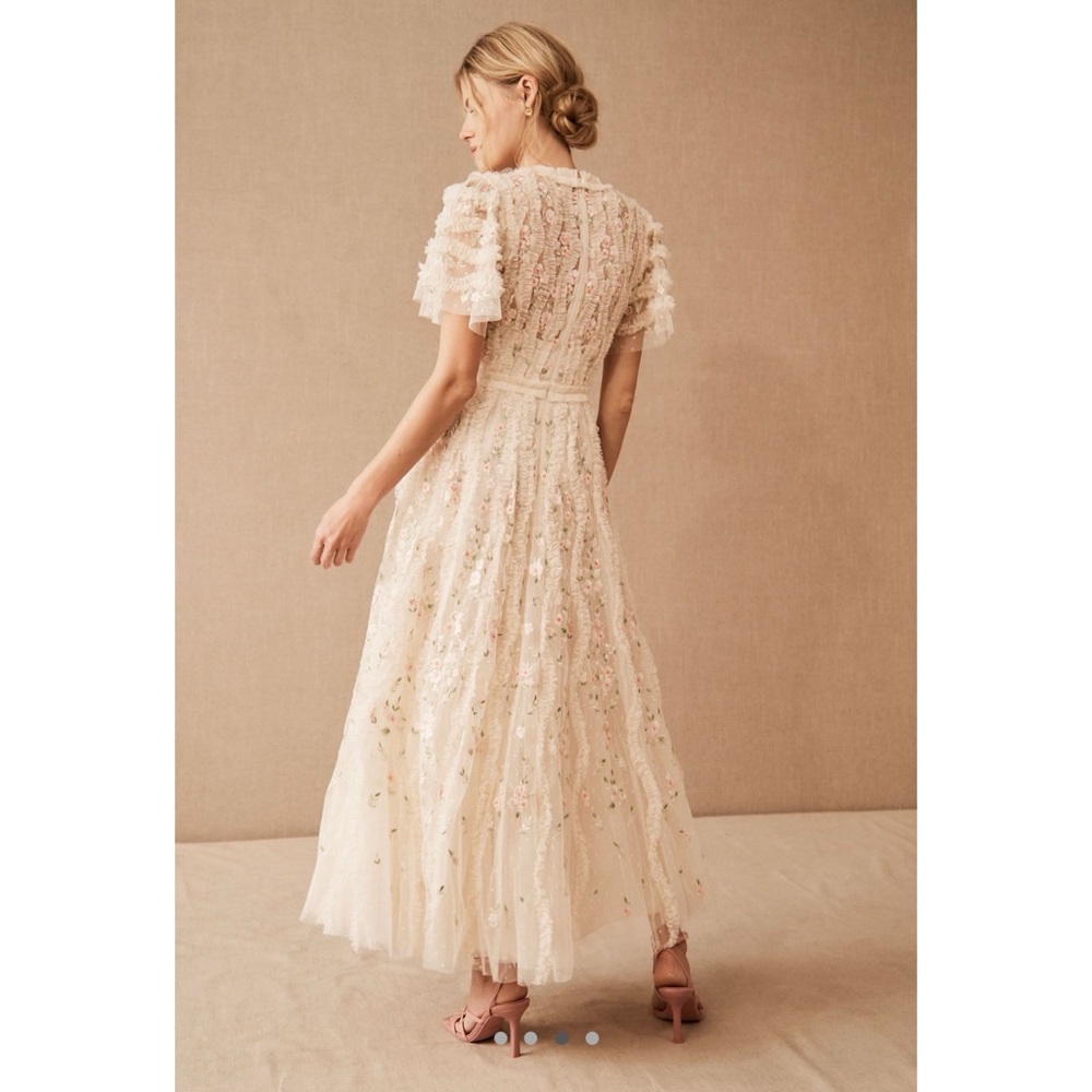 Needle & Thread Florentina Ruffle Dress - Picture 3 of 9